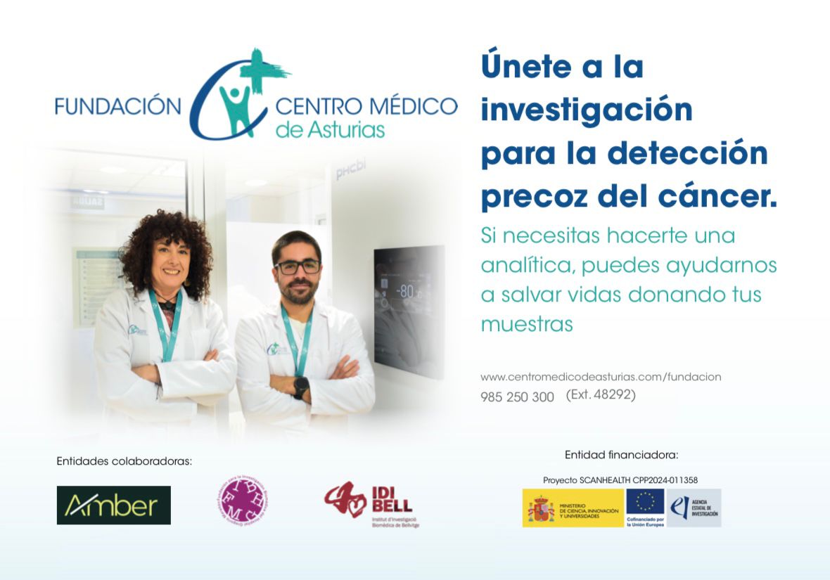 Únete a la investigación para la detección precoz del cáncer.